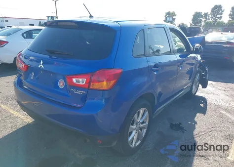 2015 Mitsubishi Outlander Sport Es from USA, damaged, VIN 4A4AP3AU3FE061964